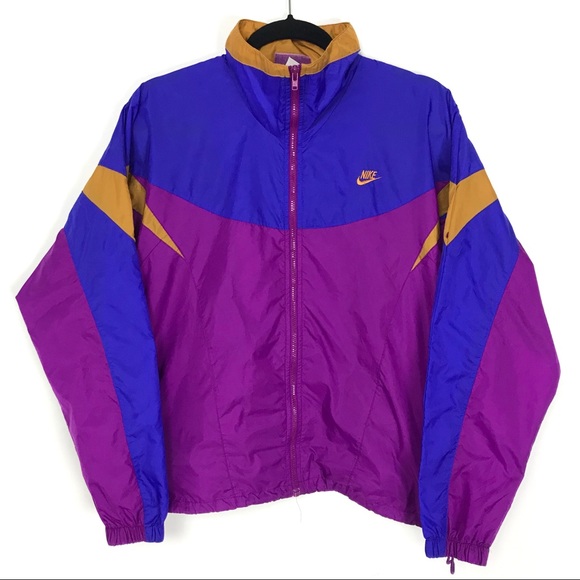 pink and orange nike windbreaker